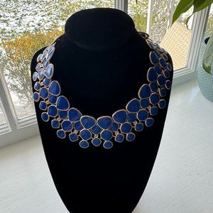 Costume Jewelry Royal Blue Choker